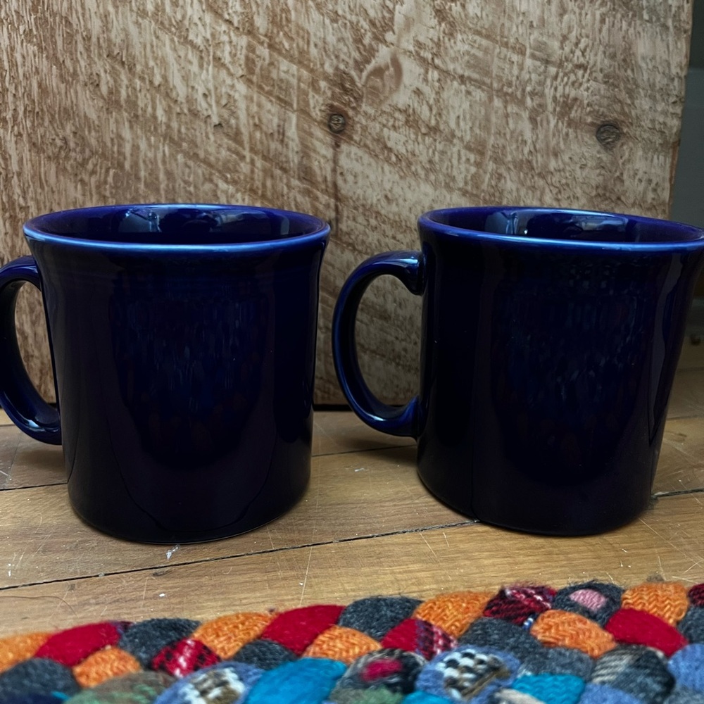 Fiestaware mugs x2